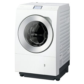 【標準設置料金込】【長期5年保証付】パナソニック Panasonic NA-LX129EL-W マットホワイト ななめドラム洗濯乾燥機 トリプル自動投入 ナノイーX搭載 左開き 洗濯12kg/乾燥 NALX129ELW