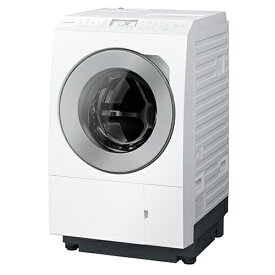 【標準設置料金込】【長期5年保証付】パナソニック Panasonic NA-LX127EL-W マットホワイト ななめドラム洗濯乾燥機 トリプル自動投入 左開き 洗濯12kg/乾燥6kg NALX127ELW