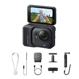 Insta360 Insta360 GO ULTRA ミッドナイトブラック 4Kアクションカメラ クリエイターバンドル CINSABEA-GOUltra06 国内正規品 GOULTRABKCB