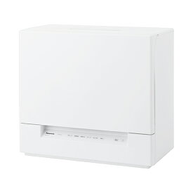 【長期保証付】パナソニック Panasonic NP-TSK2-W ホワイト 食器洗い乾燥機 庫内容量約36L ストリーム除菌洗浄 50℃ 高圧水流 スリム 食洗 卓上 食洗機 食洗器 NPTSK2W