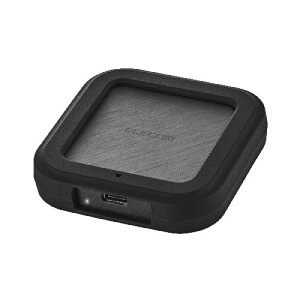 GR(ELECOM) ESD-EHC2000GBK ubN OtSSD 2TB USB4 40GbpsΉ |[^uSSD őǍ3000MB/s ] Type-C t@X݌v ϏՌ
