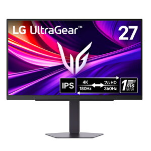 LGGNgjNX LG 27G810A-B LG UltraGear 27^ IPS 4K@180Hz/tHD @360HzΉ Q[~Oj^[@fBXvC 27G810AB