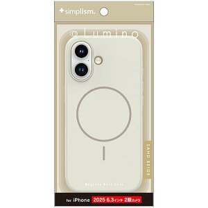 �g���j�e�B iPhone17�p Lumino MagSafe�Ή� �n�[�h�P�[�X �T���h�x�[�W�� TR-IP25M2-LOMS-SB TRIP25M2LOMSS