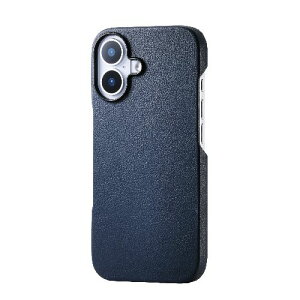 �G���R��(ELECOM) PM-A25APLONV �l�C�r�[ iPhone17 �P�[�X �\�t�g���U�[ ���y�� ���^