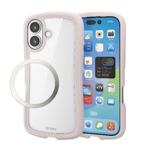 GR(ELECOM) PM-A25AGRPFCPN sN iPhone17 P[X nCubh Ռz CzΉ^XebJ[t Grippy