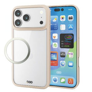 GR(ELECOM) PM-A25DD3OFCBE x[W iPhone17 Pro Max P[X nCubh D3O R Ռی CzΉ^XebJ[t