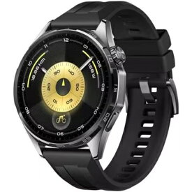 HUAWEI ファーウェイ HUAWEI WATCH GT6 46mm BK ブラック スマートウォッチ ATM-B19-BK 1.47inchAMOLED 64GB 最大21日間駆動 GPS GT646MMBK