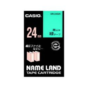 CASIO �J�V�I XR-24GN �l�[�������h �X�^���_�[�h�e�[�v ��/������ 24mm XR24GN