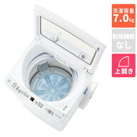アクア AQUA AQW-P7A-W ホワイト 全自動洗濯機 上開き 洗濯7kg AQWP7AW