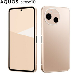V[v(SHARP) AQUOS sense10 6.1^ 8GB/256GB y[sN SIMt[X}[gtH SH-M33B-P