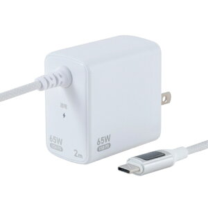 iJoV JYU-AC0220W zCg GaN 65W PD[dP[ǔ^ 2m