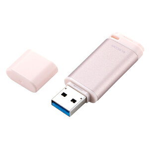�G���R��(ELECOM) MF-RCU3128GPK �s���N USB������ 128GB �L���b�v�� USB 3.2 Gen1 �ǂݍ��ݍő�150MB/s �Í���AES256 �f�[�^�ی�\�t�g�Ή�
