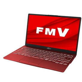 富士通 FUJITSU FMVU90F3R(ガーネットレッド) LIFEBOOK UH 13.3型 Core i7/8GB/512GB/Office FMVU90F3R