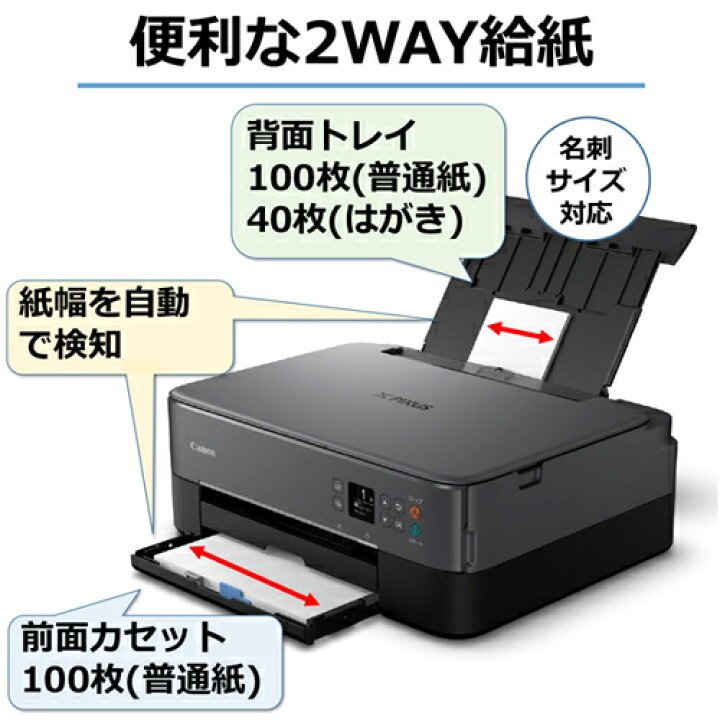 楽天市場】CANON キヤノン PIXUS(ピクサス) TS5430BK(ブラック 