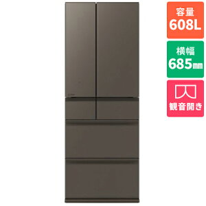 �y�W���ݒu�������z�O�H(MITSUBISHI) MR-WZ61N-H �O�����h�A���o�[�O���[ WZ�V���[�Y 6�h�A�①�� �ω��J�� 608L ��685mm