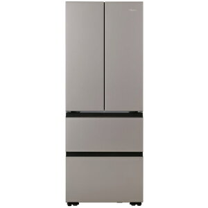�y�W���ݒu�������z�n�C�A�[��(Haier) JR-G41A-H �A�C�{���[�O���[ 411L �Ⓚ�①�� �ω��J�� 4�h�A ��70cm