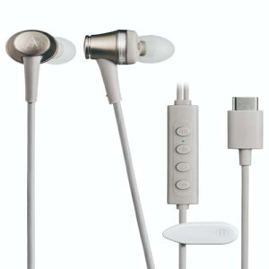 �I�[�f�B�I�e�N�j�J(audio-technica) ATH-CKD7NC-BGD �x�[�W���S�[���h �L�����m�C�Y�L�����Z�����O�C���z�� USB Type-C�p