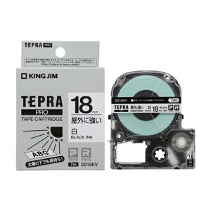 �L���O�W�� KING JIM �e�v��PRO ���O�ɋ������x�� �� ������ 18mm SS18KV SS18KV