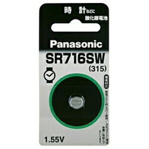 �p�i�\�j�b�N Panasonic SR716SW �_����d�r 1.55V 1�� SR716SW