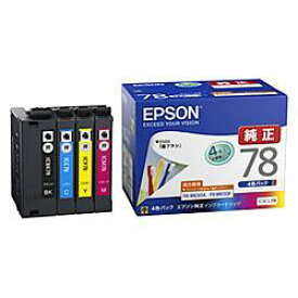 エプソン EPSON IC4CL78(歯ブラシ) 純正 インクカートリッジ 4色パック IC4CL78