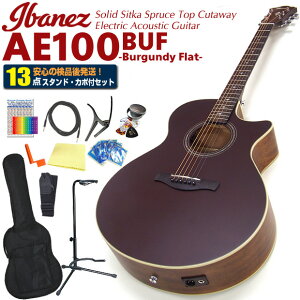GAR AR[XeBbNM^[ S҃Zbg Ibanez ACoj[Y AE100 BUF  13_ Zbg GNgbN yARMSҁzyBurgundy Flat / o[KfBtbgzyag5zyageaz