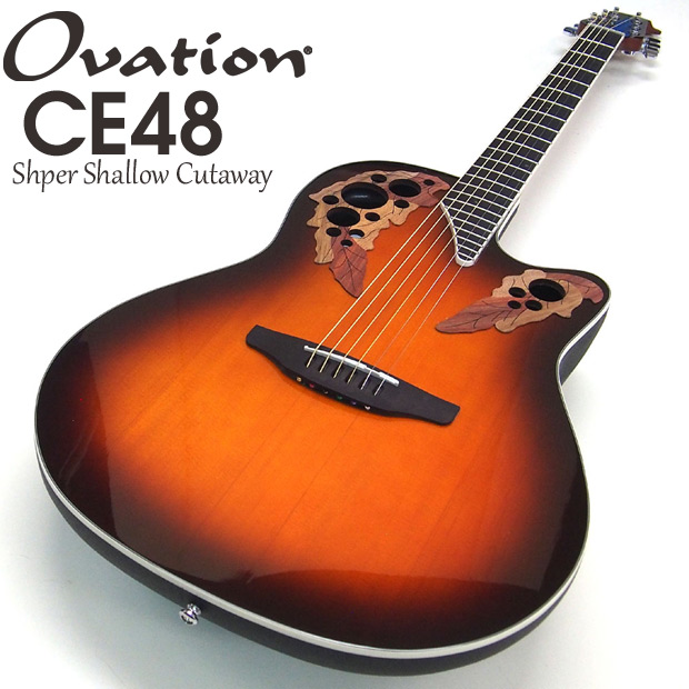 楽天市場】Ovation オベーション CE48-1 Sunburst サンバースト