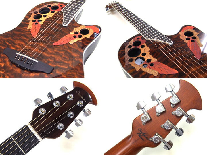 楽天市場】Ovation オベーション CE48P TGE (Tiger Eye Brown  