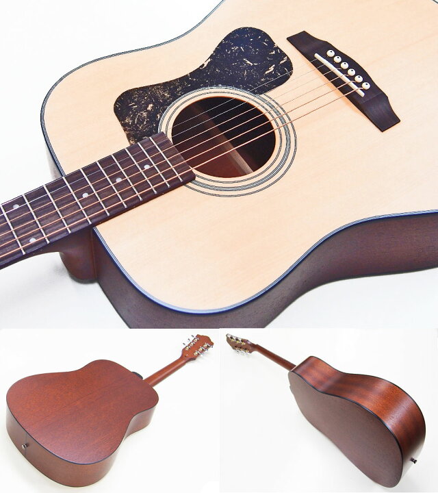 楽天市場】ギルド GUILD アコースティックギター D-340 スプルース単板 