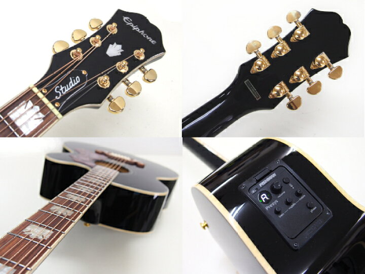 楽天市場】エピフォン アコースティックギター Epiphone J-200EC 