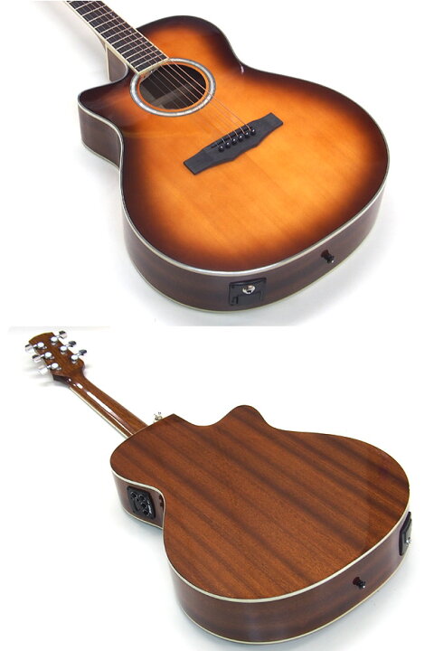 楽天市場】Morris モーリス エレアコ R-011 LH TS アコースティック 