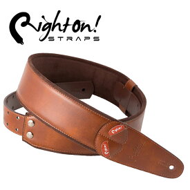 【在庫あります！】RightOn Straps ライトオン ストラップ CHARM BROWN チャーム ブラウン【ギター】【ベース】