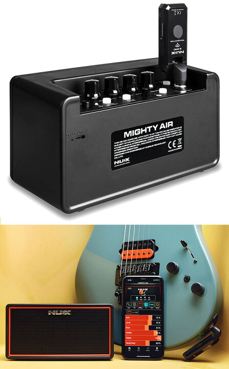 楽天市場】NUX Mighty Air ワイヤレス モデリング アンプ Wireless 