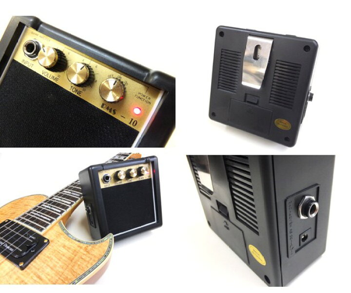 楽天市場】ギター用ミニアンプ RMS-10 9Vアダプターとシールド付属 