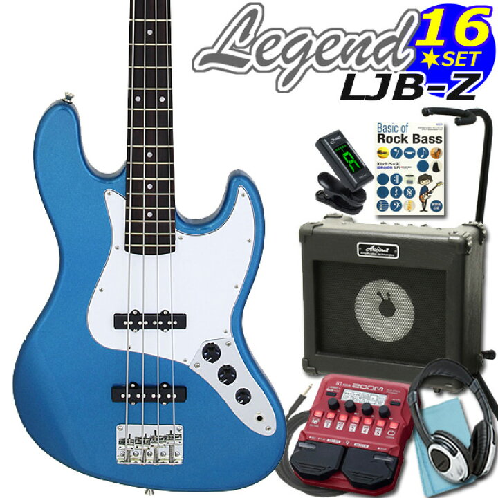 楽天市場】ベース 初心者 入門 LJB-Z/MBL Legend レジェンド ZOOM 