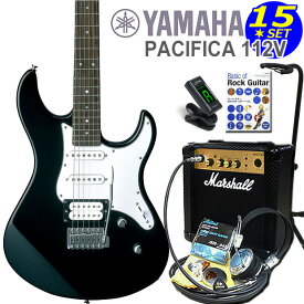 YAMAHA PACIFICA112V BL ヤマハ パシフィカ エレキギター初心者セット マーシャルアンプ付き15点入門セット