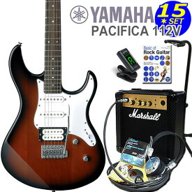YAMAHA PACIFICA112V OVS ヤマハ パシフィカ エレキギター初心者セット マーシャルアンプ付き15点入門セット