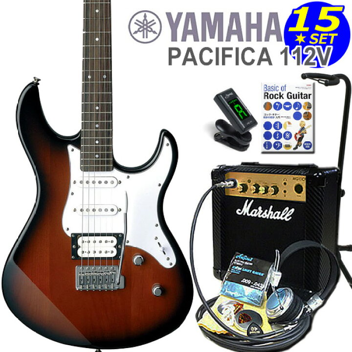 楽天市場】YAMAHA PACIFICA112V OVS ヤマハ パシフィカ エレキギター 
