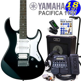 YAMAHA PACIFICA112V BL ヤマハ パシフィカ エレキギター初心者セット ZOOM G1XFour付き18点入門セット【エレキ ギター初心者】