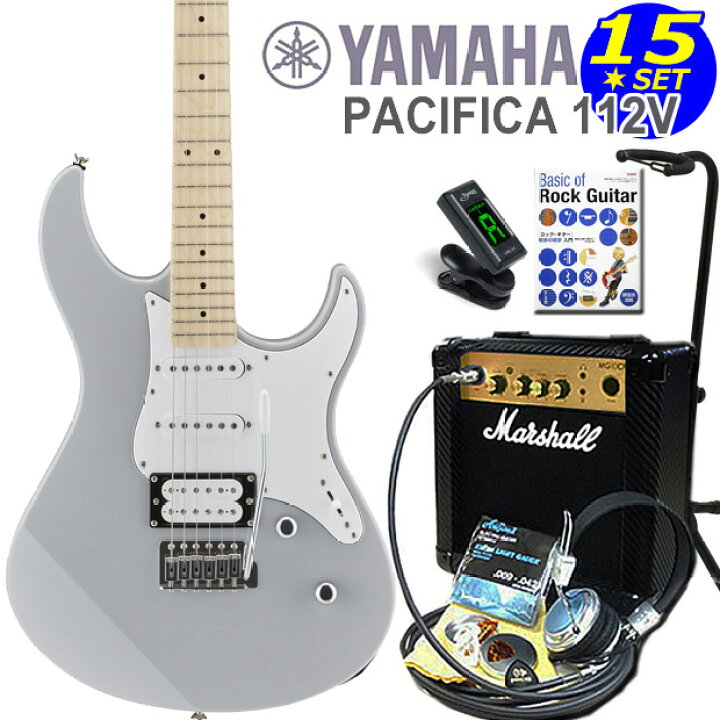 楽天市場】YAMAHA PACIFICA112VM GRYヤマハ パシフィカ エレキギター 