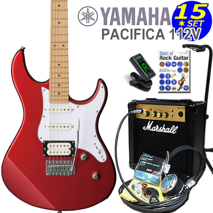 楽天市場】YAMAHA PACIFICA112VM RMヤマハ パシフィカ エレキギター 