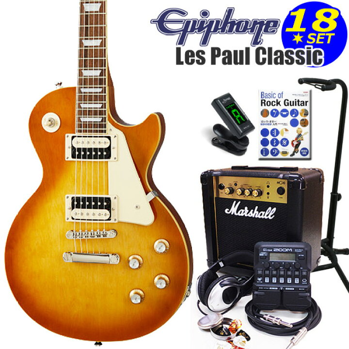 楽天市場】Epiphone エピフォン Les Paul Classic EB レスポール 