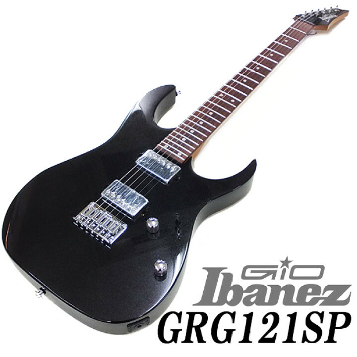 楽天市場】Gio Ibanez アイバニーズ GRG121SP-BKN エレキギター 