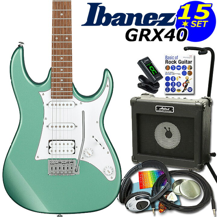 楽天市場】Gio Ibanez アイバニーズ GRX40 MGN エレキギター 初心者 