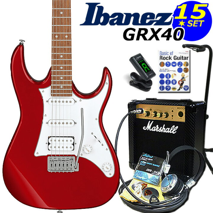 楽天市場】Gio Ibanez アイバニーズ GRX40 CA エレキギター 初心者 