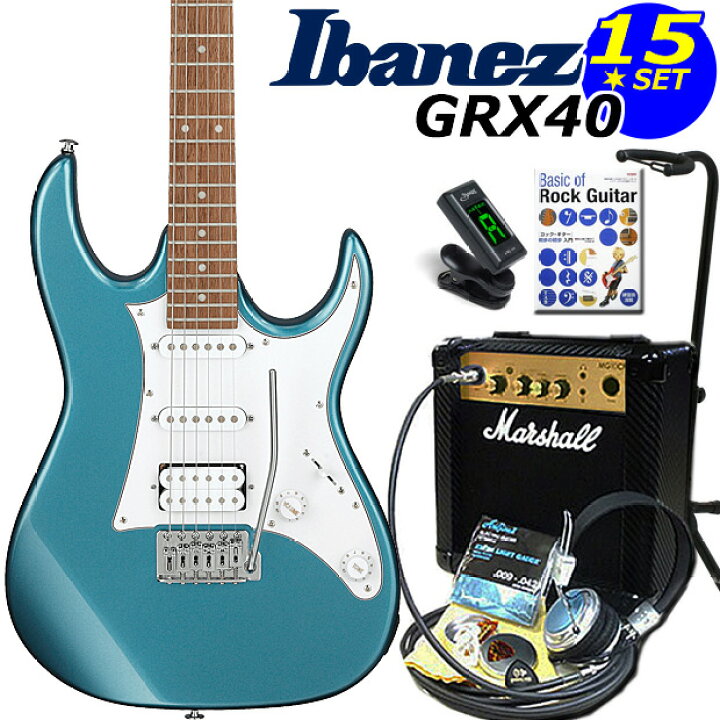 楽天市場】Gio Ibanez アイバニーズ GRX40 MLB エレキギター 初心者 