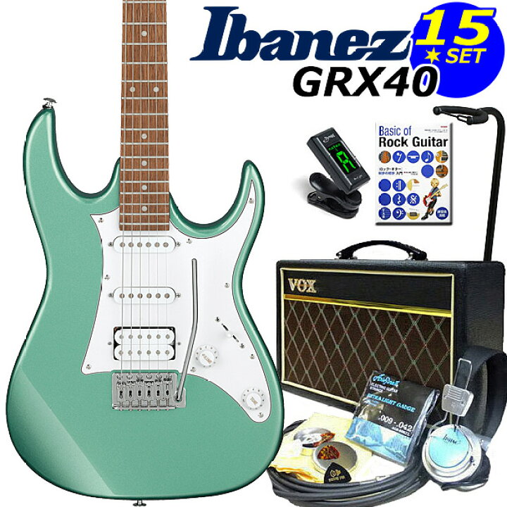 楽天市場】Gio Ibanez アイバニーズ GRX40 MGN エレキギター 初心者 