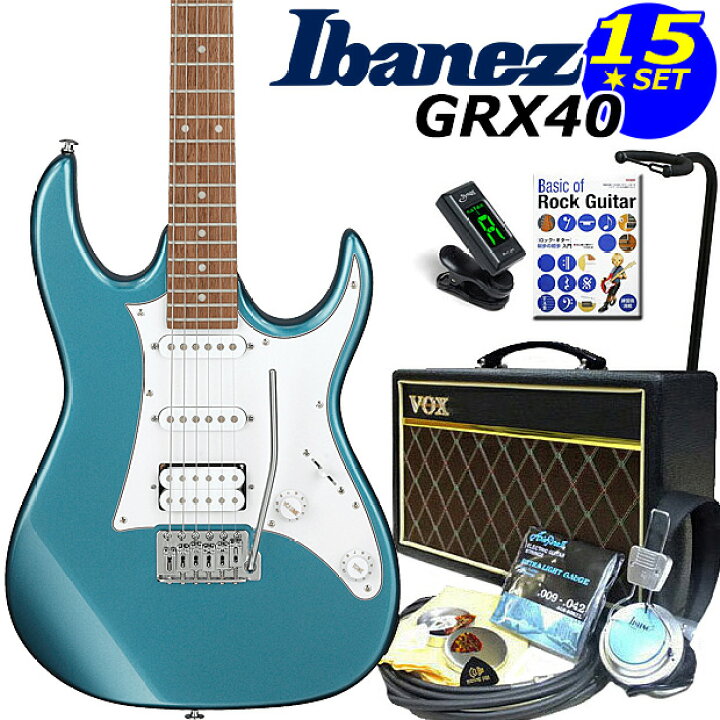 楽天市場】Gio Ibanez アイバニーズ GRX40 エレキギター 初心者セット 