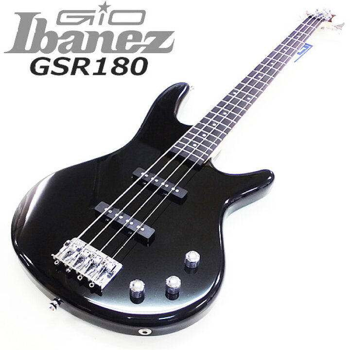楽天市場】Gio Ibanez GSR180-BK アイバニーズ 4弦エレキベース 