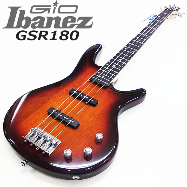 楽天市場】Gio Ibanez GSR180-BS アイバニーズ 4弦エレキベース 
