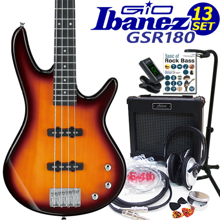 楽天市場】Gio Ibanez GSR180-BS アイバニーズ 4弦エレキベース 初心者 